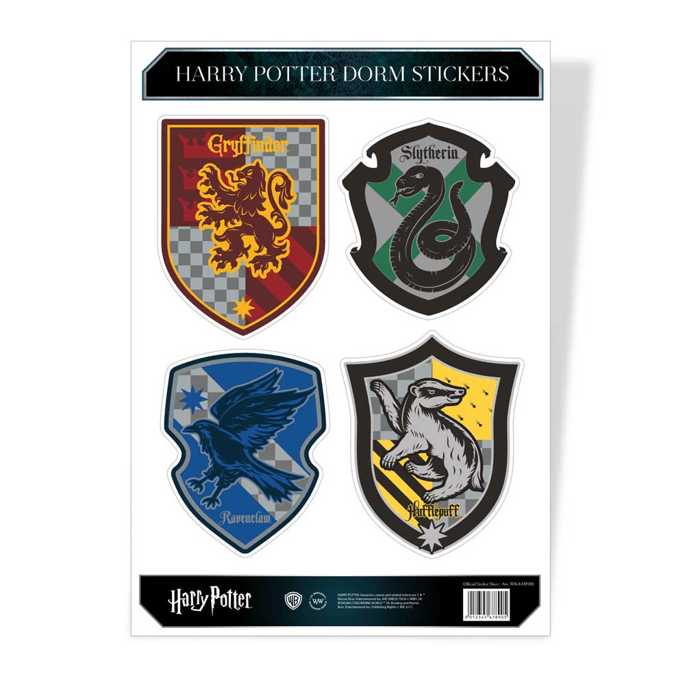 Harry Potter - Dorm Sticker Set - Multicolours